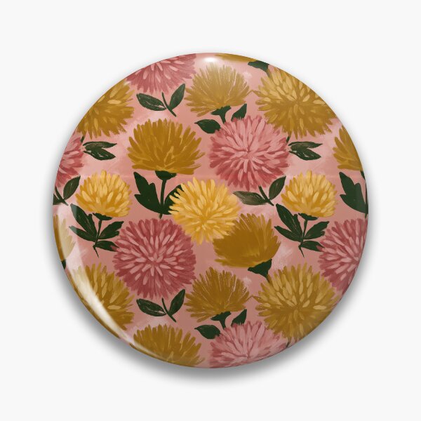 Item preview, Bold Chrysanthemum  - Retro Flower Floral  - Unique Gifts For Men designed and sold by RoyalStarsPatts.