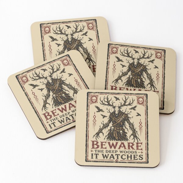 Item preview, Deep Woods Warning Notice designed and sold by agearb.