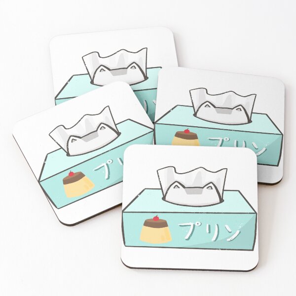 Item preview, Cute Kawaii Japanese Tissue Box Cat designed and sold by Sleepy-Town.