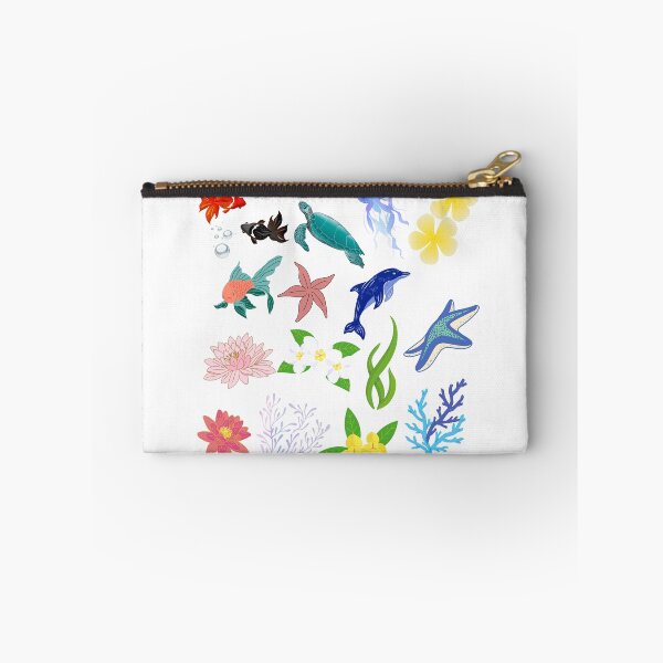 Item preview, Aesthetic Ocean Life Sticker Pack - Cute Sea Animals designed and sold by LabPixelPulse.