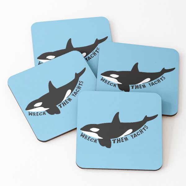 Item preview, Wreck Them Yachts - Orca Whale designed and sold by WatershipBound.