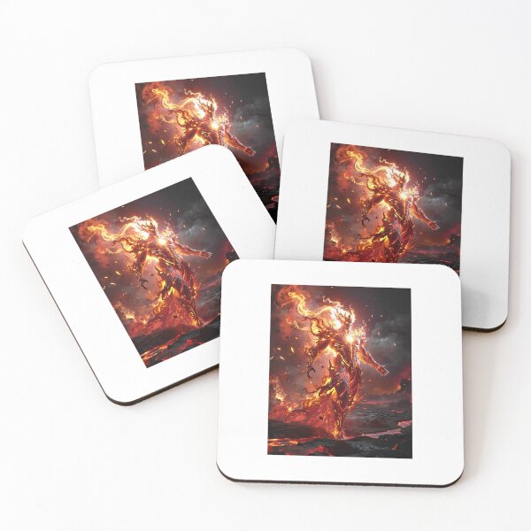 Item preview, Elemental Fire God designed and sold by SLAYTHESPACE.
