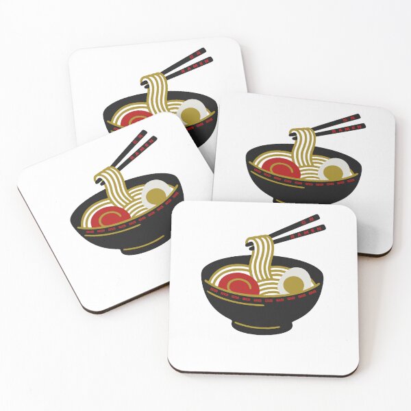 Item preview, Classic Japanese Ramen Bowl with Chopsticks designed and sold by リクイペル.