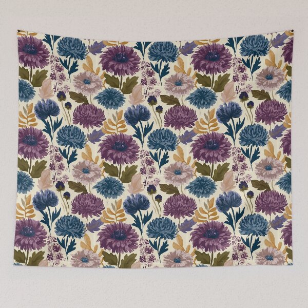 Item preview, Radiant Chrysanthemum Floral - Flower Floral Pattern - Valentine Gifts For Her designed and sold by RoyalStarsPatts.