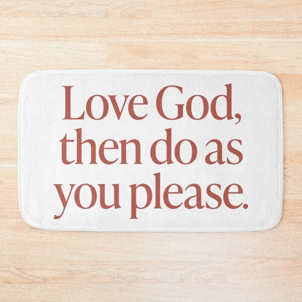 Item preview, Love God, then do as you please. v.4 designed and sold by x1brett.