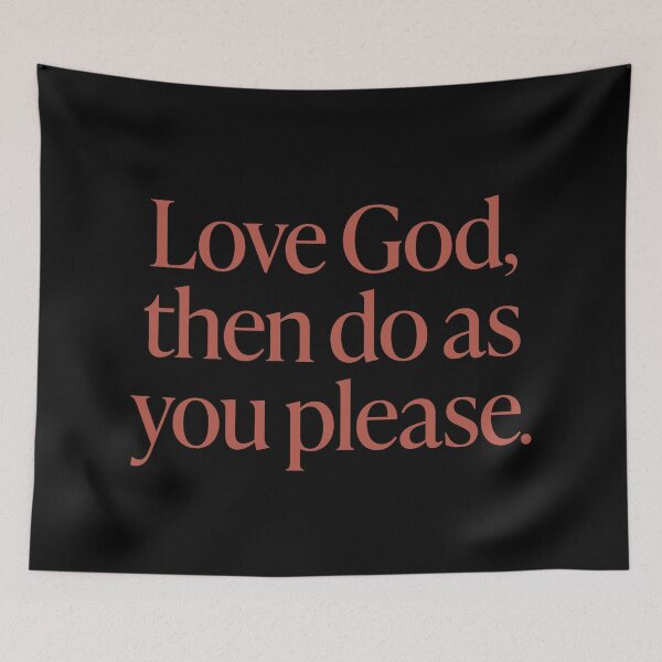 Item preview, Love God, then do as you please. v.4 designed and sold by x1brett.