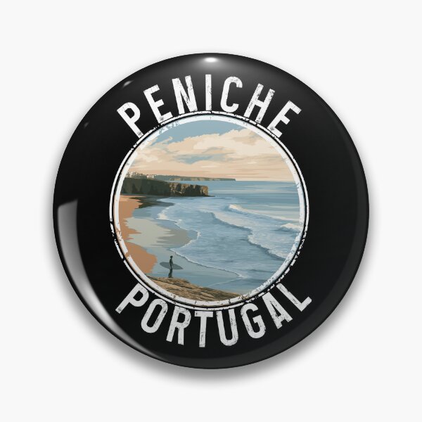 Item preview, Peniche - Portugal (with White Lettering) designed and sold by VelvetRoom.