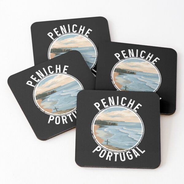 Item preview, Peniche - Portugal (with White Lettering) designed and sold by VelvetRoom.