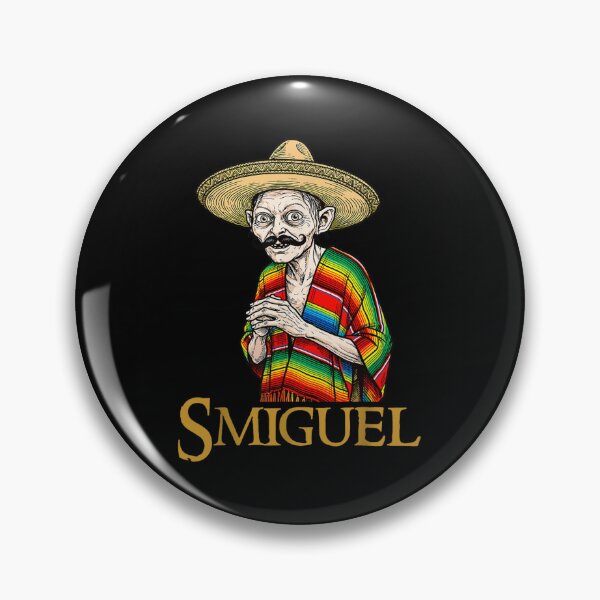 Item preview, Smiguel Funny Mexican Gollum Parody Sombrero Poncho Mustache Fantasy Meme T Shirt designed and sold by YubitaLeLe.
