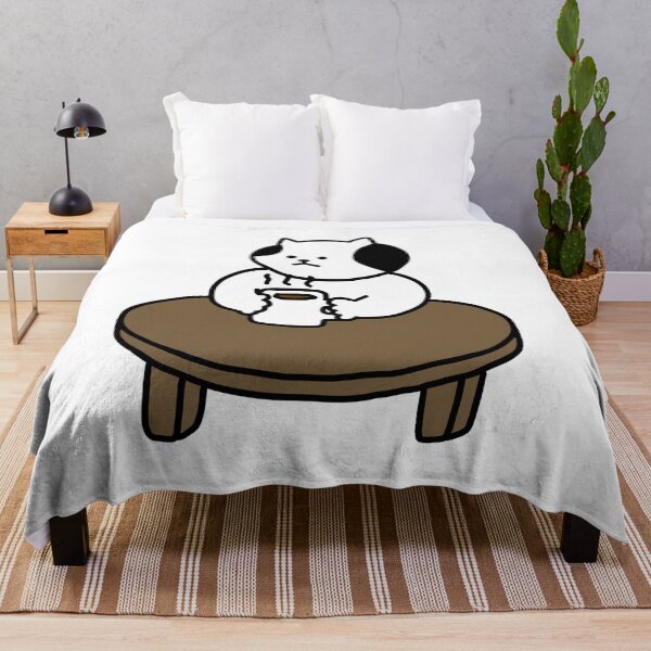 Item preview, a Cat with a cup of coffee designed and sold by superbaechoo.