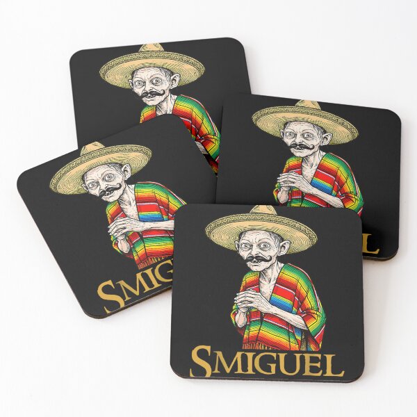 Item preview, Smiguel Funny Mexican Gollum Parody Sombrero Poncho Mustache Fantasy Meme T Shirt designed and sold by YubitaLeLe.