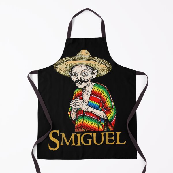 Item preview, Smiguel Funny Mexican Gollum Parody Sombrero Poncho Mustache Fantasy Meme T Shirt designed and sold by YubitaLeLe.
