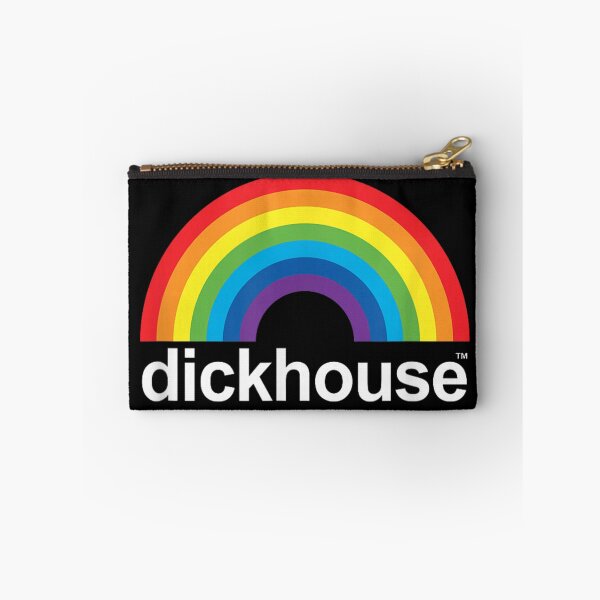 Item preview, Dickhouse Rainbow Retro Logo Funny Jackass Movie Parody Nostalgia Graphic Tee designed and sold by LittleNhutton.