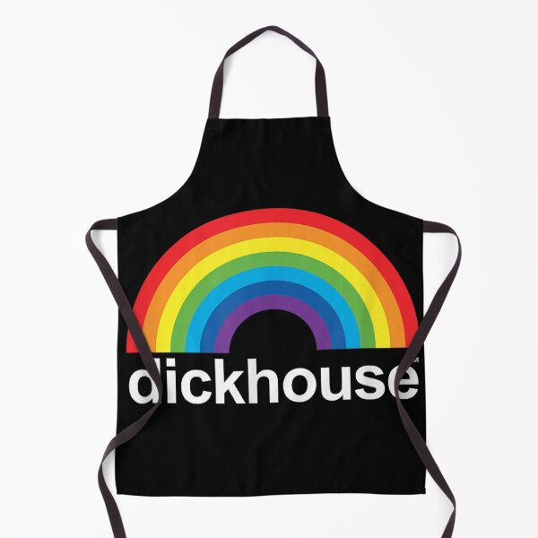 Artikelvorschau, Dickhouse Rainbow Retro Logo Lustiges Jackass Filmparodie Nostalgie Grafik-T-Shirt entworfen und verkauft von LittleNhutton.