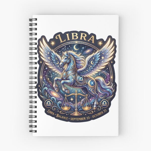 Item preview, Libra Pegasus Galaxy Balance Scales Celestial Zodiac Art designed and sold by Zodiac Celestial Art.