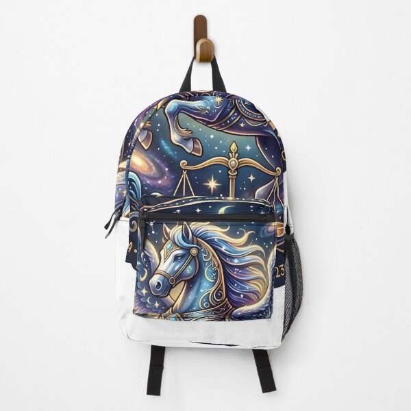 Item preview, Libra Pegasus Galaxy Balance Scales Celestial Zodiac Art designed and sold by Zodiac Celestial Art.