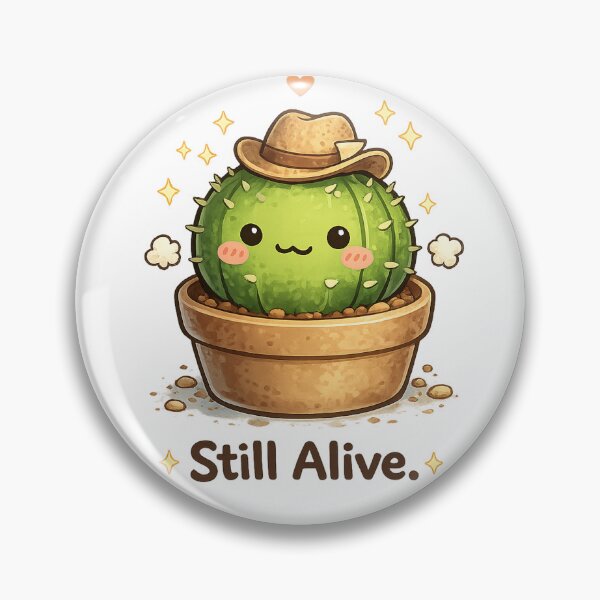 Item preview, still alive cute cactus designed and sold by NEKOAME-Japan.