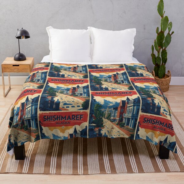 Item preview, Shishmaref Alaska 1950s USA Vintage Travel Tourism designed and sold by TravelersGems.