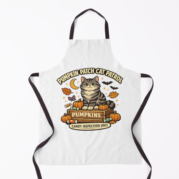 Item preview, Pumpkin Patch Cat Patrol Halloween Cat designed and sold by Concrete Coffee Studio.