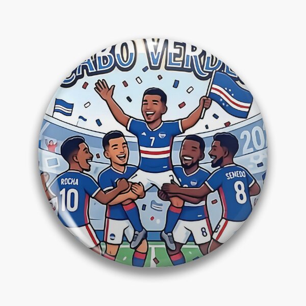 Item preview, Cabo Verde Football Sensation 2026  designed and sold by Lovely Elen.