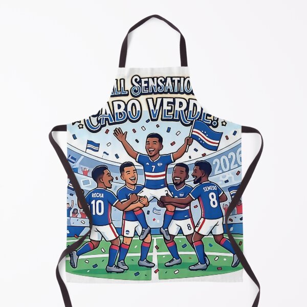 Item preview, Cabo Verde Football Sensation 2026 designed and sold by Lovely Elen.