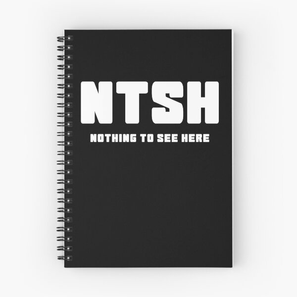 Item preview, NTSH - Nothing To See Here designed and sold by bravoalpha.