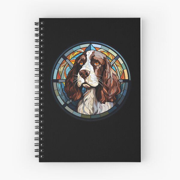 Item preview, English Springer Spaniel Dog Stained Glass Leadlight Artistic Design Mom Dad designed and sold by rafaeltto.