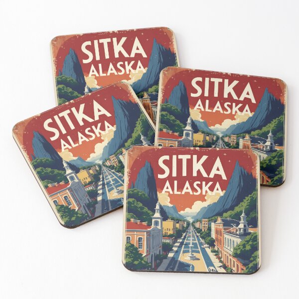 Item preview, Sitka Alaska 1950s USA Vintage Travel Tourism designed and sold by TravelersGems.