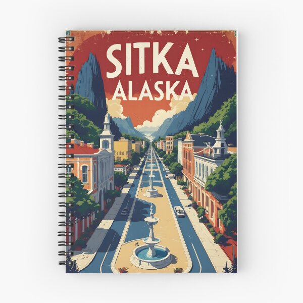 Item preview, Sitka Alaska 1950s USA Vintage Travel Tourism designed and sold by TravelersGems.