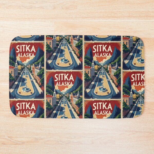 Item preview, Sitka Alaska 1950s USA Vintage Travel Tourism designed and sold by TravelersGems.
