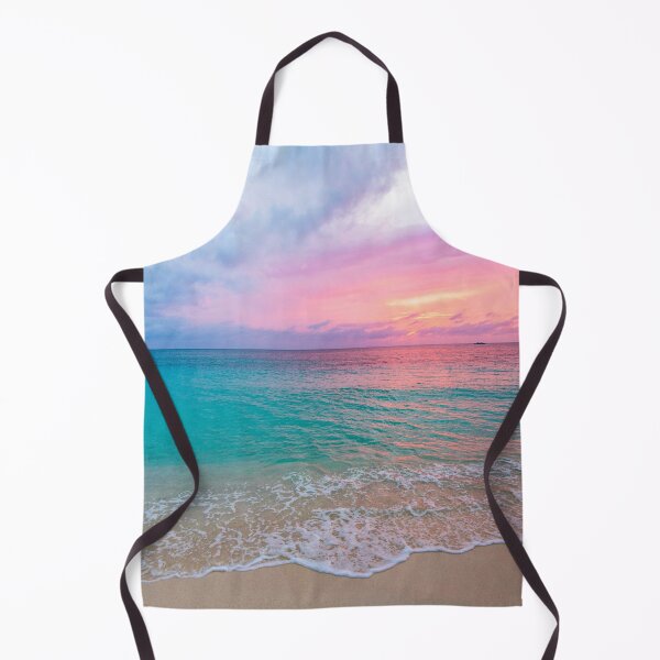Item preview, Pastel Sunset Turquoise Beach Ocean Wave designed and sold by SolutionsArt.
