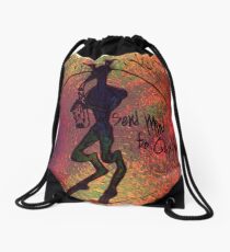 Send Mind to Quasiplex Album Artwork Drawstring Bag