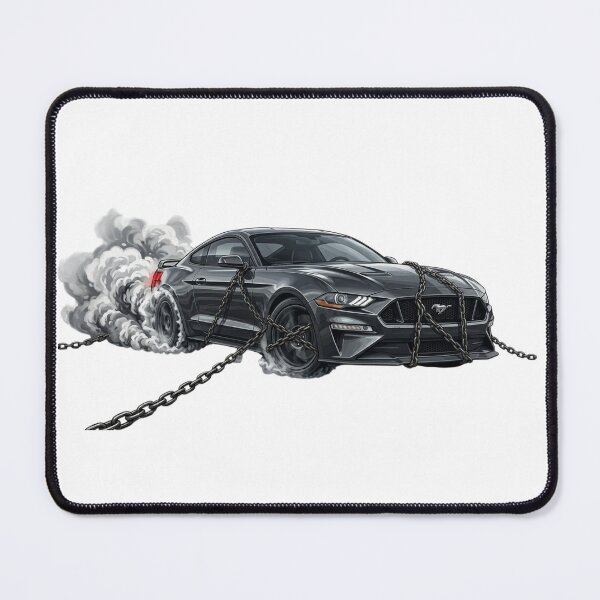 Item preview, Unchained Muscle Car Mustang Illustration designed and sold by RoyAnt90.