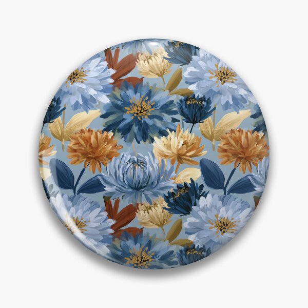 Item preview, Ornamental Chrysanthemum  - Botanical Garden Pattern  - Valentine Gifts For Boyfriend designed and sold by RoyalStarsPatts.