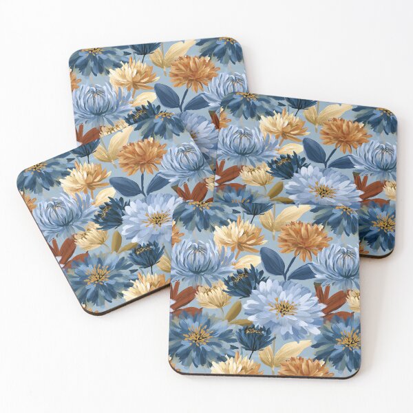Item preview, Ornamental Chrysanthemum  - Botanical Garden Pattern  - Valentine Gifts For Boyfriend designed and sold by RoyalStarsPatts.