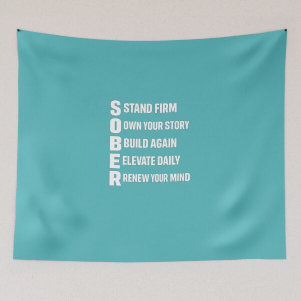 Item preview, SOBER YOUR LIFE UP designed and sold by TheHopeClinic.