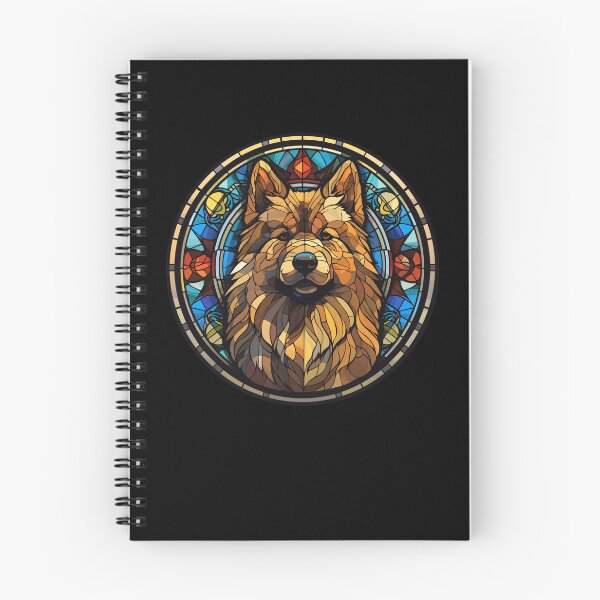 Item preview, Eurasier Dog Stained Glass Leadlight Artistic Design Mom Dad designed and sold by rafaeltto.