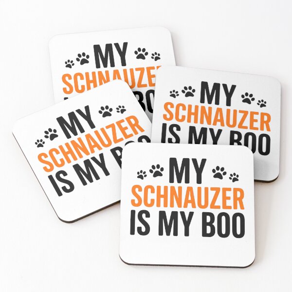 Item preview, My Schnauzer Is My Boo Halloween Dog Owner Performance T-Shirt | Cute Schnauzer Halloween Graphic Gift designed and sold by Trendably.