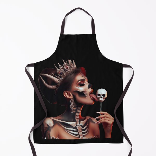 Item preview, Gothic Queen Licking Skull Pop designed and sold by Voodoo Store Paranormal Collections.