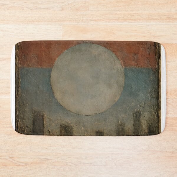 Item preview, Abstract Cityscape Beneath Muted Sun or Moon designed and sold by PandaTShirtShop.