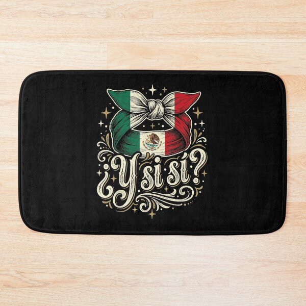 Item preview, Y Si Si Mexican Flag Bandana Bow Cute Latina Heritage Pride Graphic T Shirt designed and sold by LittleNhutton.