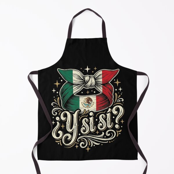 Item preview, Y Si Si Mexican Flag Bandana Bow Cute Latina Heritage Pride Graphic T Shirt designed and sold by LittleNhutton.