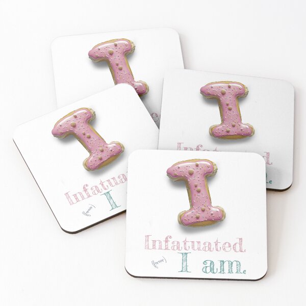 Item preview, Donut Alphabet Letter I - Infatuated - Funny Food Typography designed and sold by sabantha.