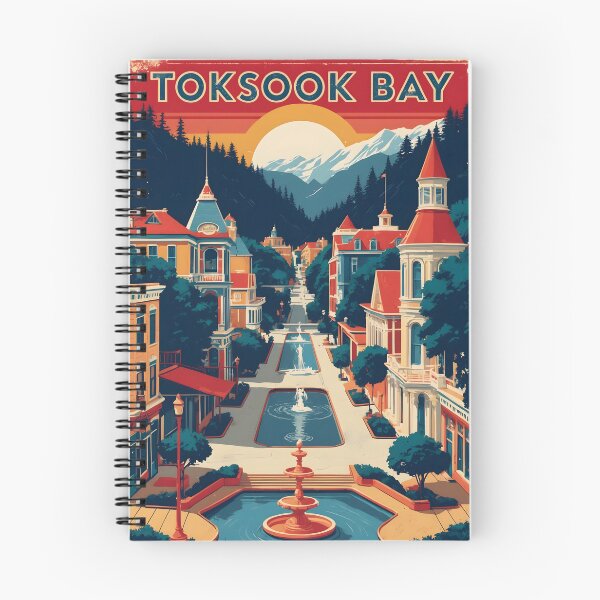 Item preview, Toksook Alaska 1950s USA Vintage Travel Tourism designed and sold by TravelersGems.