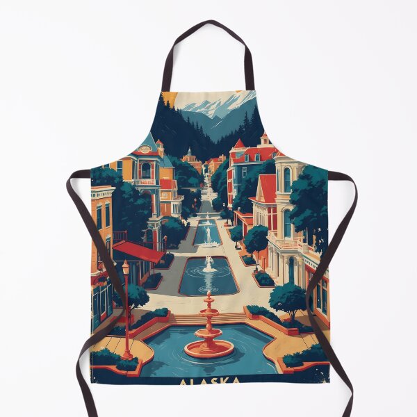 Item preview, Toksook Alaska 1950s USA Vintage Travel Tourism designed and sold by TravelersGems.
