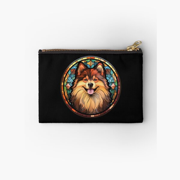 Item preview, Finnish Lapphund Dog Stained Glass Leadlight Artistic Design Mom Dad designed and sold by rafaeltto.