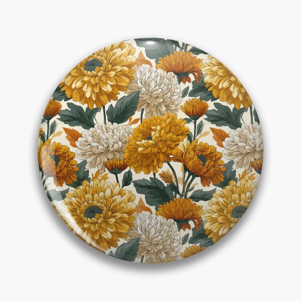 Item preview, Radiant Chrysanthemum  - Flower Garden Pattern  - Valentine Gifts For wife designed and sold by RoyalStarsPatts.