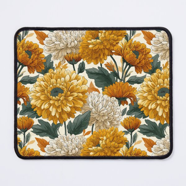 Item preview, Radiant Chrysanthemum  - Flower Garden Pattern  - Valentine Gifts For wife designed and sold by RoyalStarsPatts.