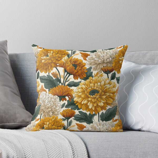 Item preview, Radiant Chrysanthemum  - Flower Garden Pattern  - Valentine Gifts For wife designed and sold by RoyalStarsPatts.