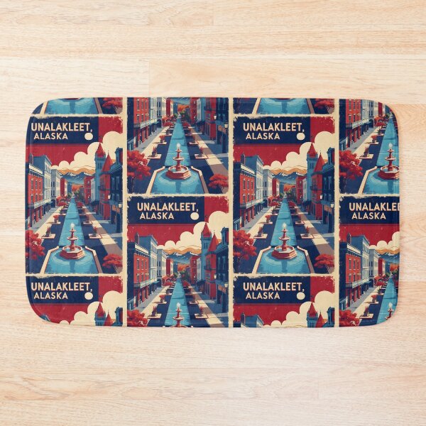 Item preview, Unalakleet Alaska 1950s USA Vintage Travel Tourism designed and sold by TravelersGems.
